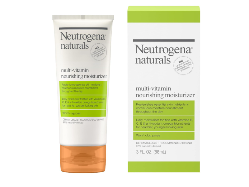 Neutrogena Naturals Multi-Vitamin Nourishing Moisturizer, 3 fl oz/88 mL