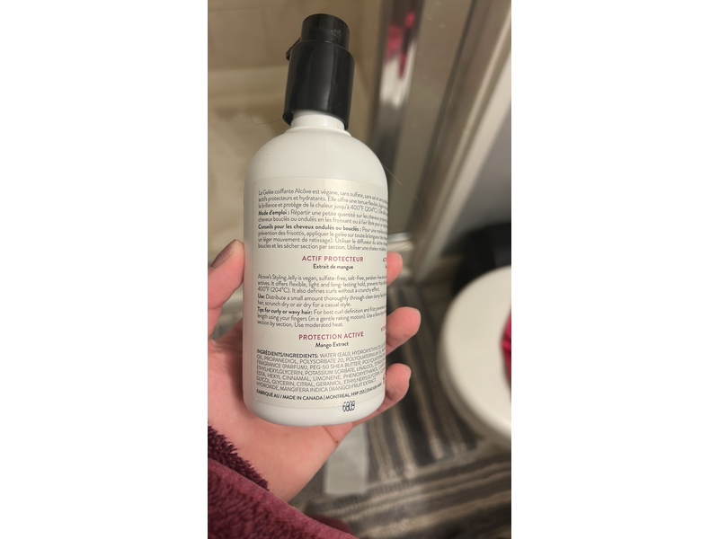 Alcove Protection & Hydration Active Styling Cream, 8.5 fl oz/250 mL