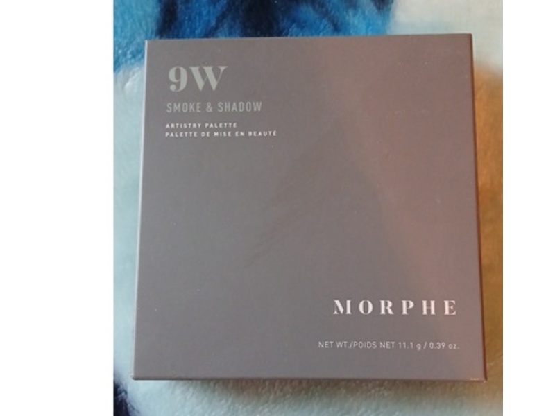 Morphe Artistry Palette, 9W Smoke & Shadow, 0.39 oz/11.1 g