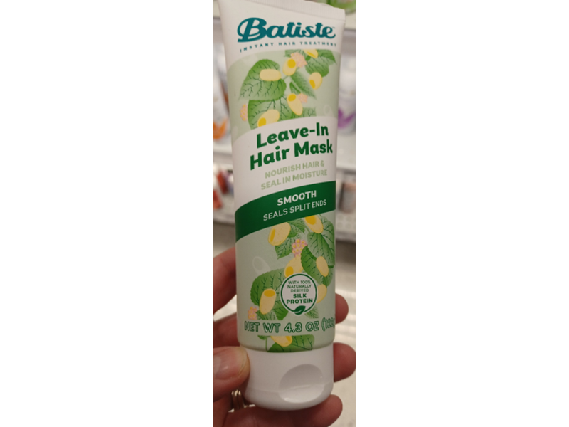 Batiste Leave-In Hair Mask, Smooth Seals Splits Ends, 4.3 oz/122 g