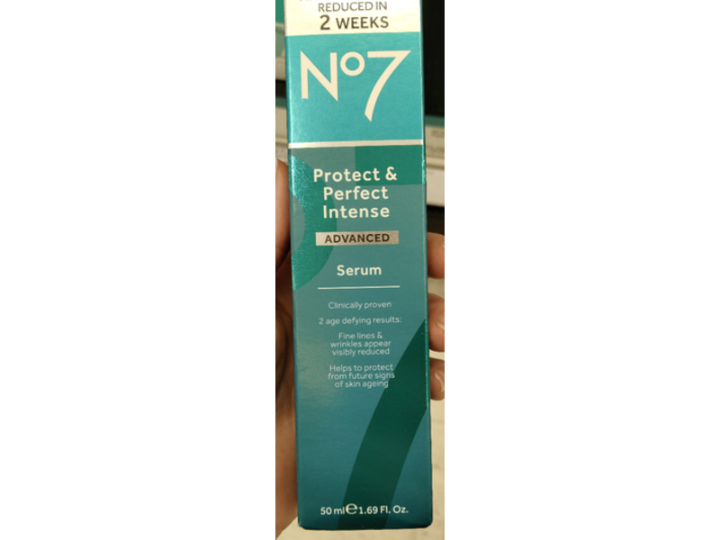 No7 Protect & Perfect Intense Advanced Serum, 1.69 fl oz/50 mL