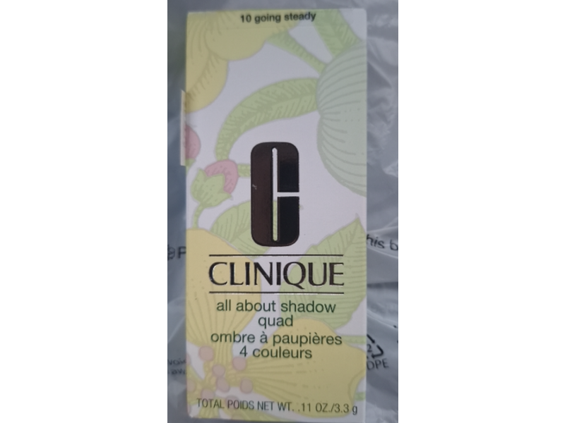 Clinique All About Shadow Quad, 10 Going Steady, 0.11 oz/3.3 g