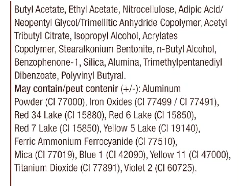 Mineral Fusion Nail Lacquer, Brick, .33 fl oz/10 mL