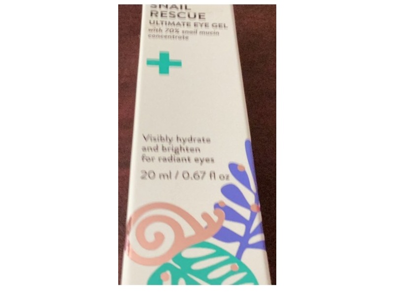 Peach & Lily Peach Slices Snail Rescue Ultimate Eye Gel, 0.67 fl oz/20 mL