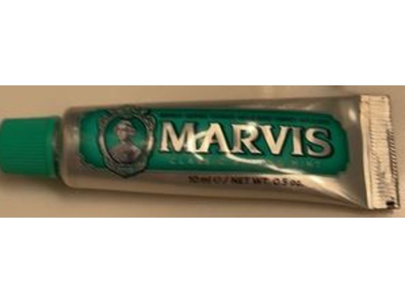 Marvis Mini Toothpaste, Classic Strong Mint, 0.5 fl oz/10 mL