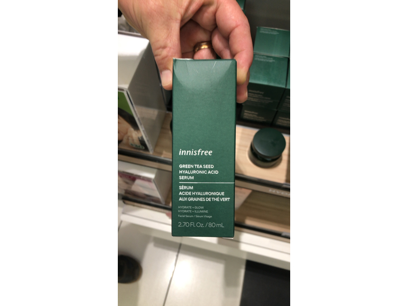 Innisfree Intensive Hydrating Facial Serum, Green Tea, 2.70 fl oz/80 mL