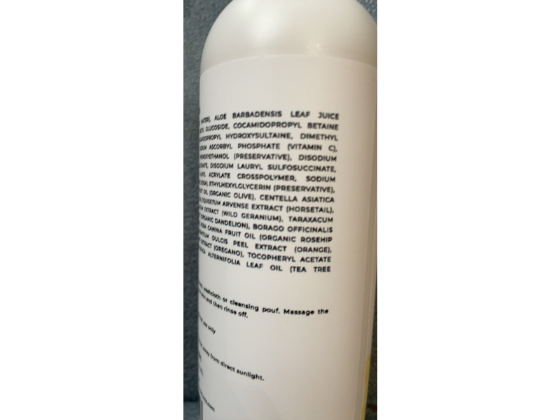 Aquacharm Chlorine Removal Body Wash, Unscented, 8 fl oz