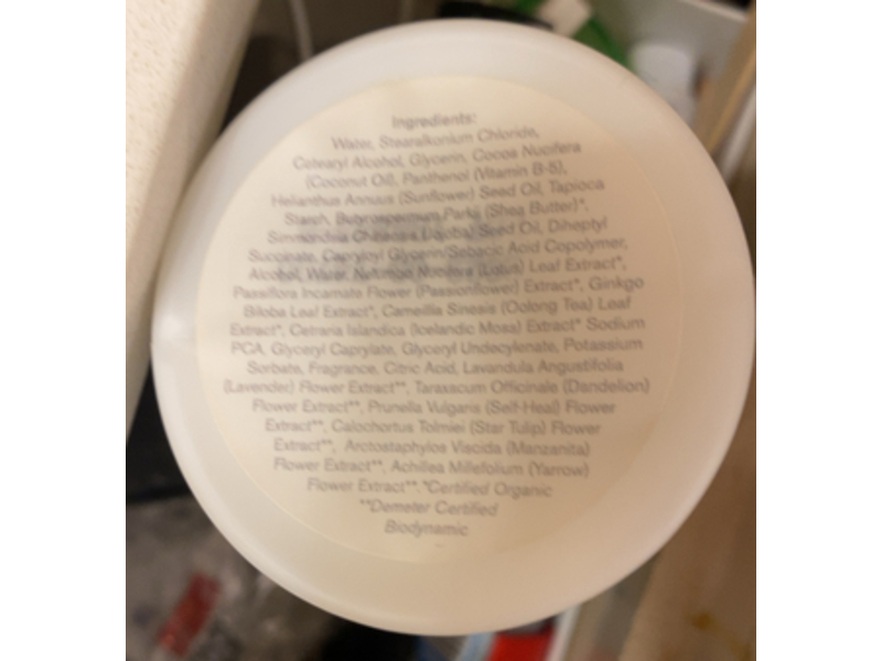 Zents Water Hydrating Conditioner, Icelandic Moss Shea & Jojoba, 10 fl oz/300 mL