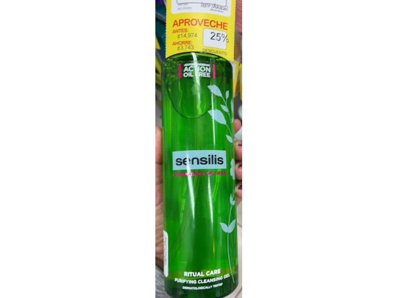 Sensilis Ritual Care Purifying Cleansing Gel, 400 mL