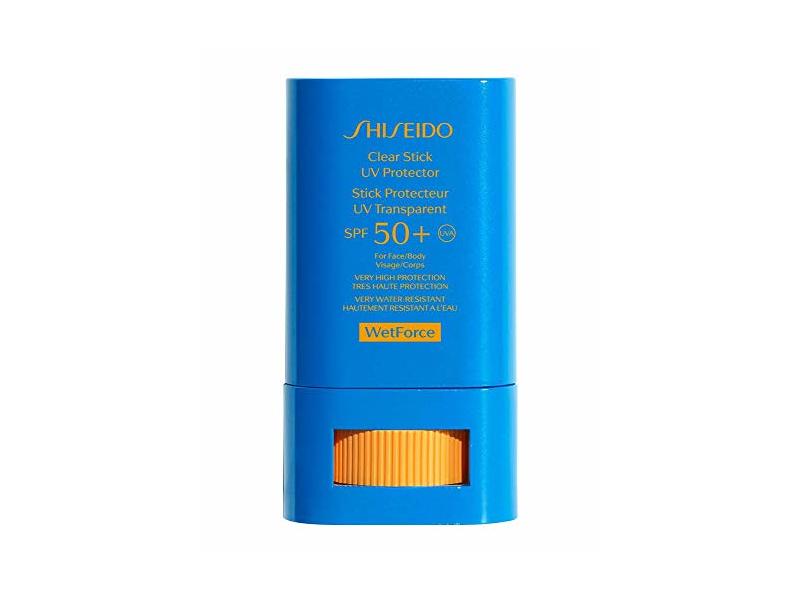 Shiseido Clear Stick UV Protector SPF 50 WetForce, 0.52 oz/15 g