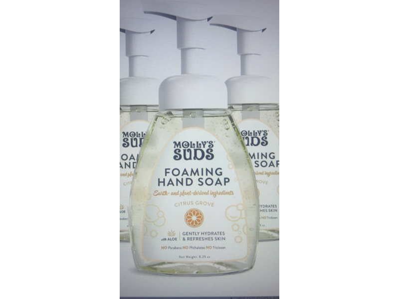 Molly's Suds Foaming Hand Soap, Citrus Grove, 8.25 oz