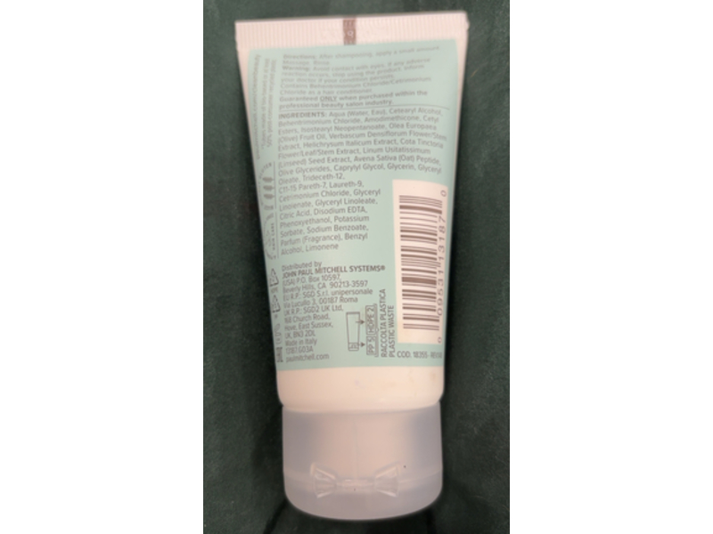 Paul Mitchell Hydrate Conditioner, Olive & Oat Peptide, 1.7 fl oz/50 mL