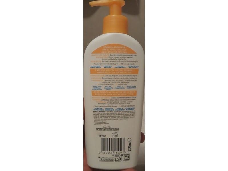 Mixa Body Lotion, Niacinamide Bright, 250 mL