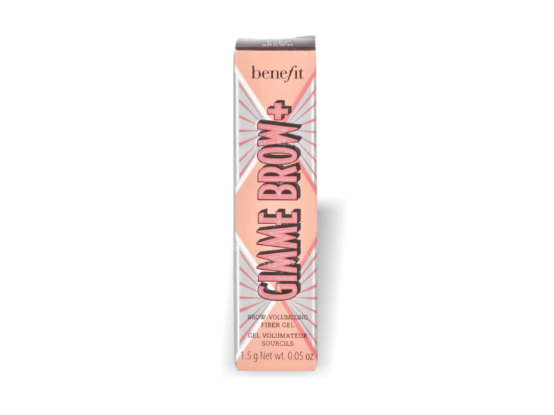 Benefit Glimmer Brow+ Brow-Volumizing Fiber Gel, 3 Neutral Light Brown, 0.03 oz/1 g