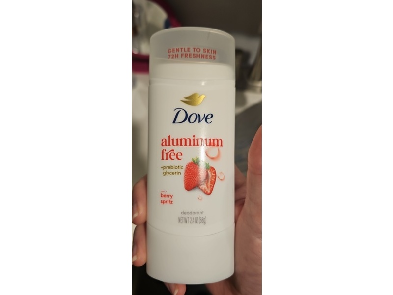 Dove Deodorant Stick, Berry Spritz, 2.4 oz/68 g