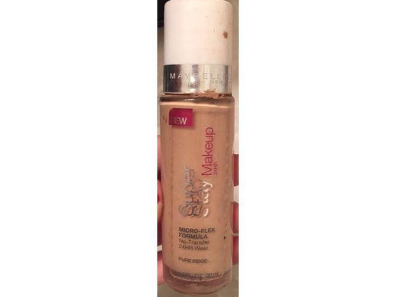 Maybelline New York Super Stay 24Hr Makeup, Pure Beige, 1 fl oz/30 mL