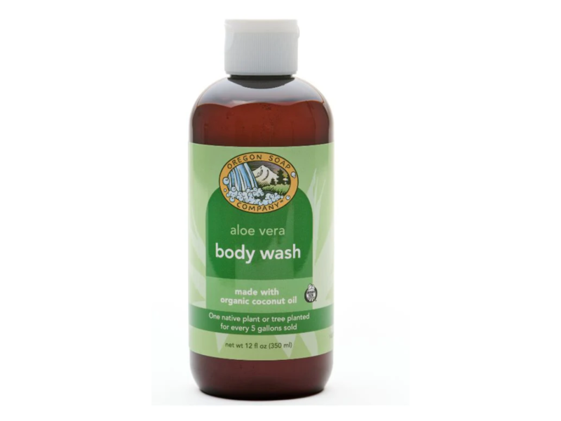 Oregon Soap Company Body Wash, Aloe Vera, 12 fl oz/350 mL