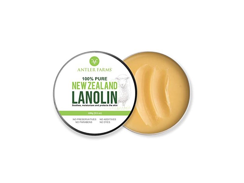 Antler Farms 100% Pure New Zealand Lanolin, 3.5 oz/100 g