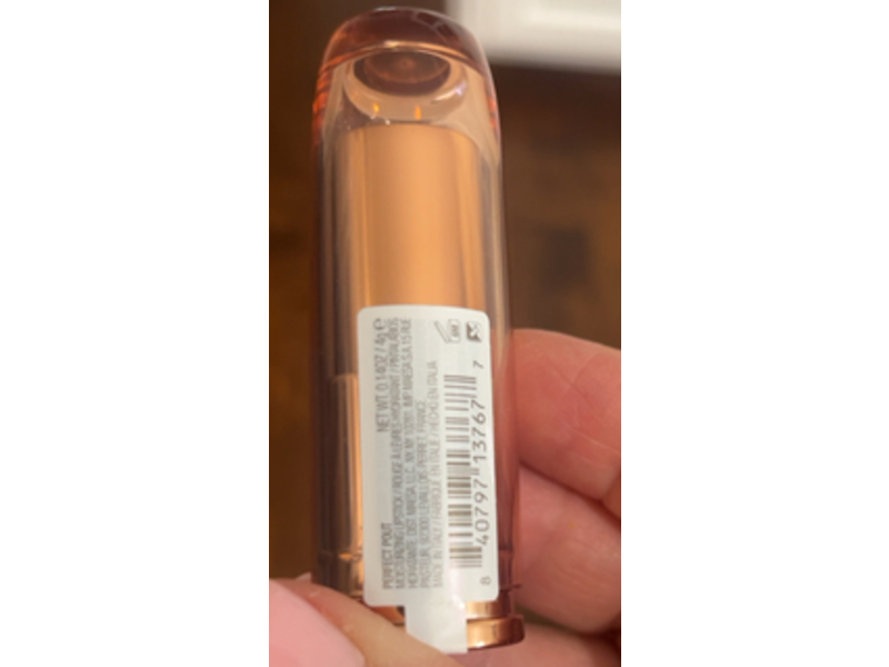 Flower Beauty Perfect Pout Moisturizing Lipstick, Buttercup, 0.14 oz/4 g