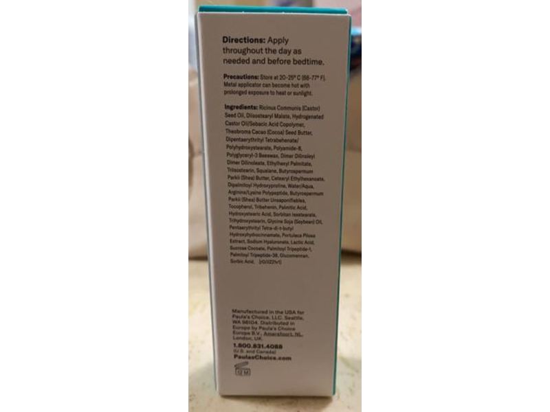 Paula's Choice Hyaluronic Acid + Peptide Lip Booster, 0.33 fl oz/10 mL