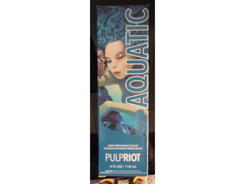 Pulp Riot Semi Permanent Color, Aquatic, 4 fl oz/118 mL