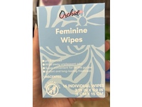 Orchid Feminine Wipes, Unscented, 16 Count - Image 2