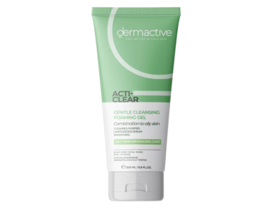 Dermactive Acti-Clear Gentle Cleansing Foaming Gel, 6.9 fl oz/200 mL