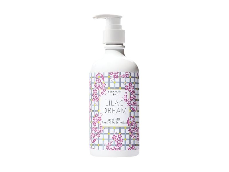Beekman 1802 Goat Milk Hand & Body Lotion, Lilac Dream, 12.5 fl oz/279 mL
