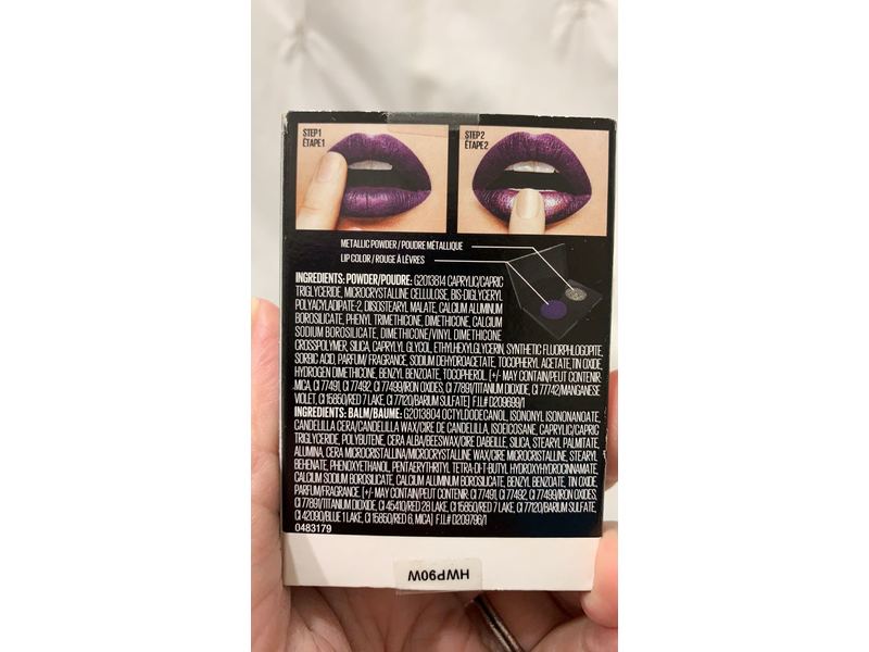 Maybelline New York Lip Studio Python Metallic Lip Makeup Kit, Valiant, 0.09 oz.