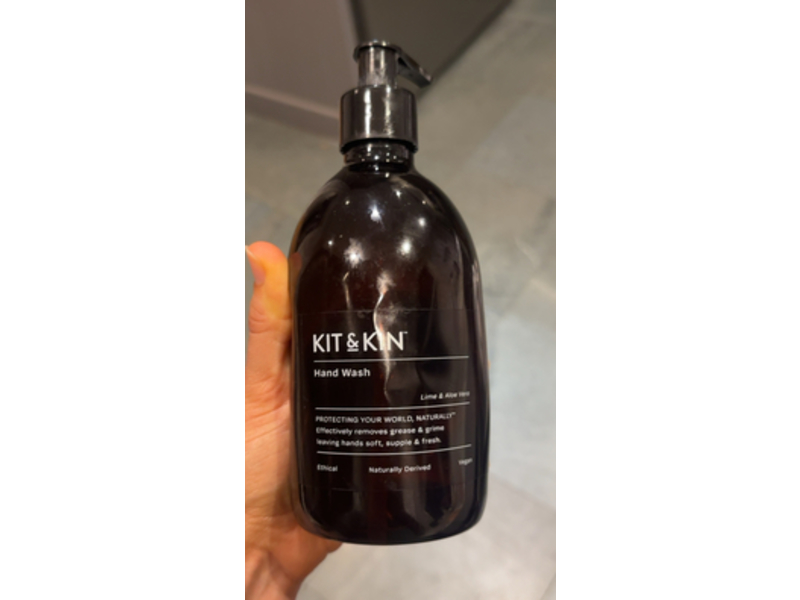 Kit & Kin Hand Wash, Lime & Aloe Vera, 500 mL, Pack Of 4