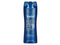 Suave Men 3-In-1 Deep Cleansing Shampoo + Conditioner + Body Wash, Charcoal, 12.6 fl oz/373 mL - Image 2