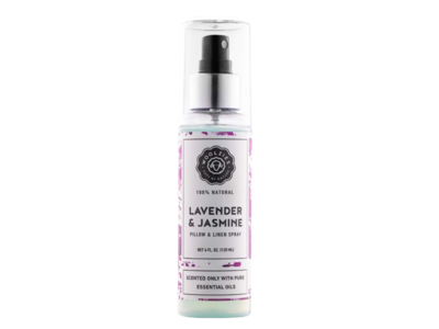 Woolzies Pillow & Linen Spray, Lavender & Jasmine, 4 fl oz/120 mL