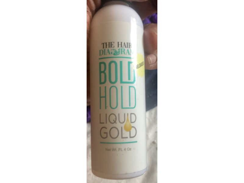 The Hair Diagram Bold Hold Liquid Gold, 4 fl oz