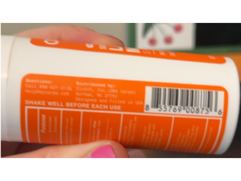 Carpe Sweat Absorbing Lasting Matte SPF Primer, SPF 30, 1.7 oz/48 g