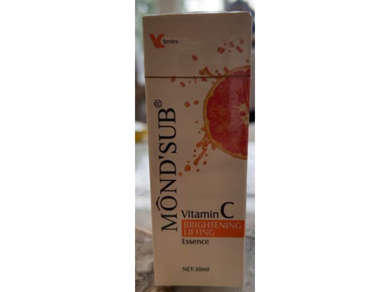 Mond'Sub Brightening Lifting Essence, Vitamin C, 30 mL