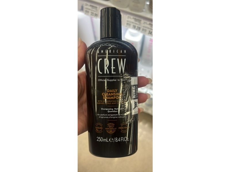 American Crew Daily Cleansing Shampoo, 8.4 fl oz/250 mL