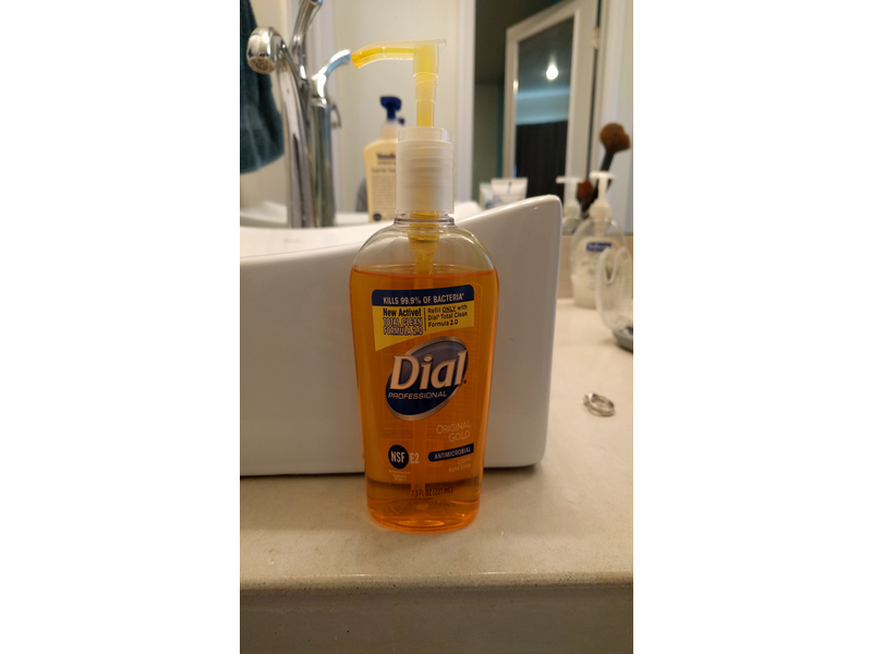 Dial Liquid Antibacterial Hand Soap, Gold, 7.5 fl oz