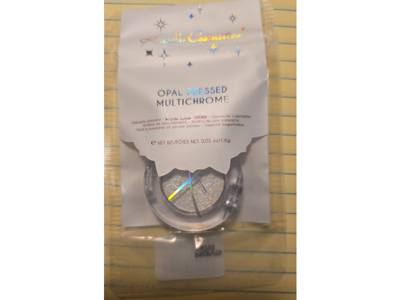 Karla Cosmetics Opal Pressed Multichrome Eyeshadow, Velvet Dreams, 0.05 oz/1.69 g