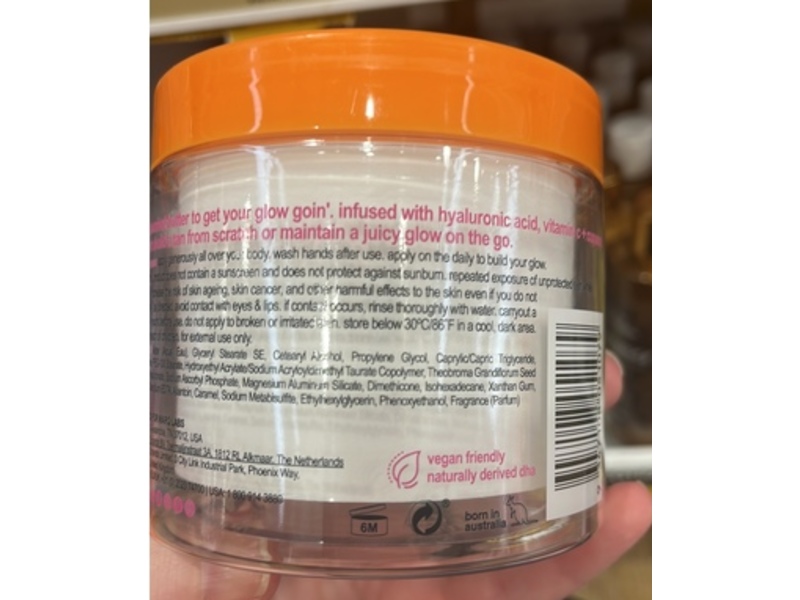 B.Tan There You Glow Gradual Tan Butter, 6.7 fl oz/198 mL