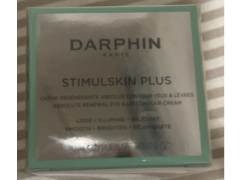 Darphin Paris Stimulskin Plus Absolute Renewal Eye & Lip Contour Cream, 0.5 fl oz/15 mL