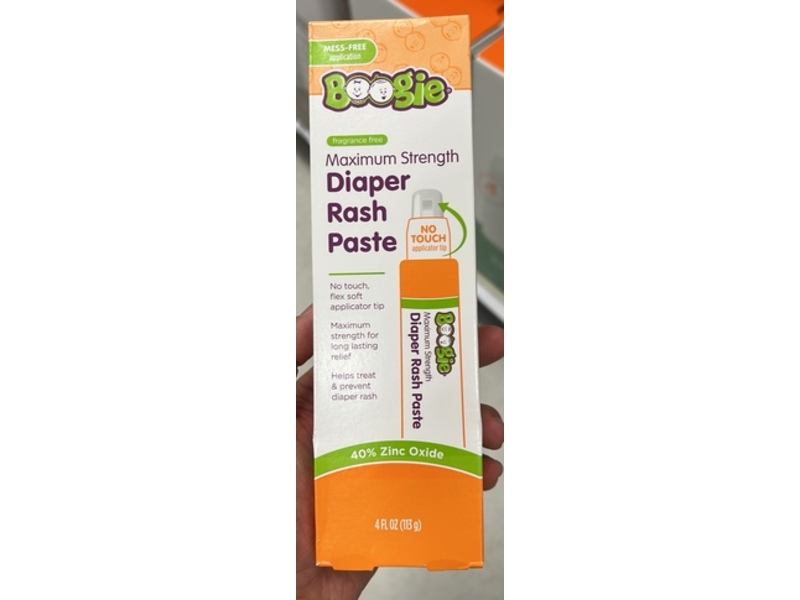 Boogie Diaper Rash Paste, 4 fl oz/113 g