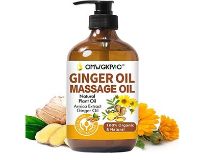 Cmwgkbc Massage Oil, Ginger Oil, 250 mL