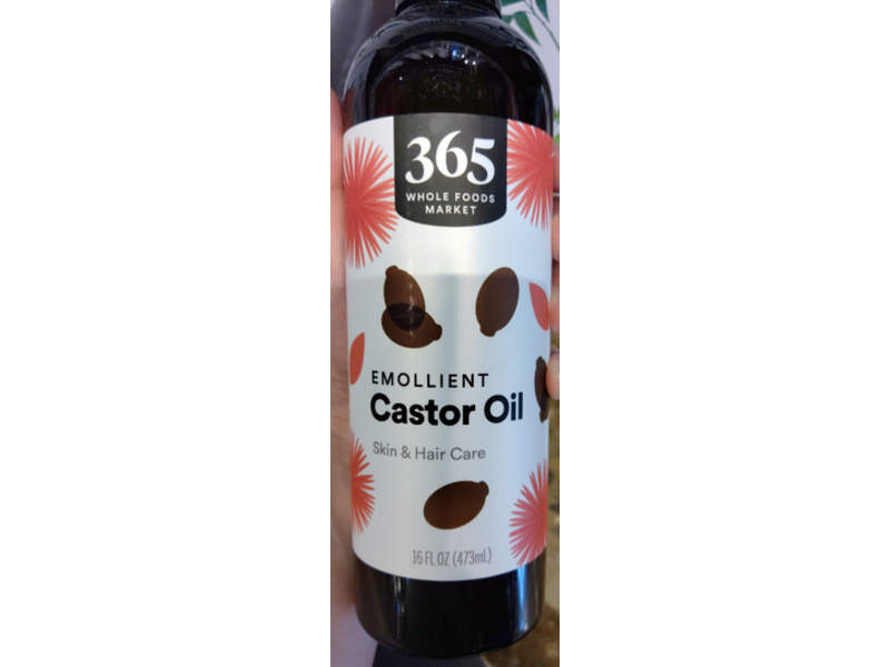 365 Whole Foods Market Emollient Castor Oil, 16 fl oz/473 mL
