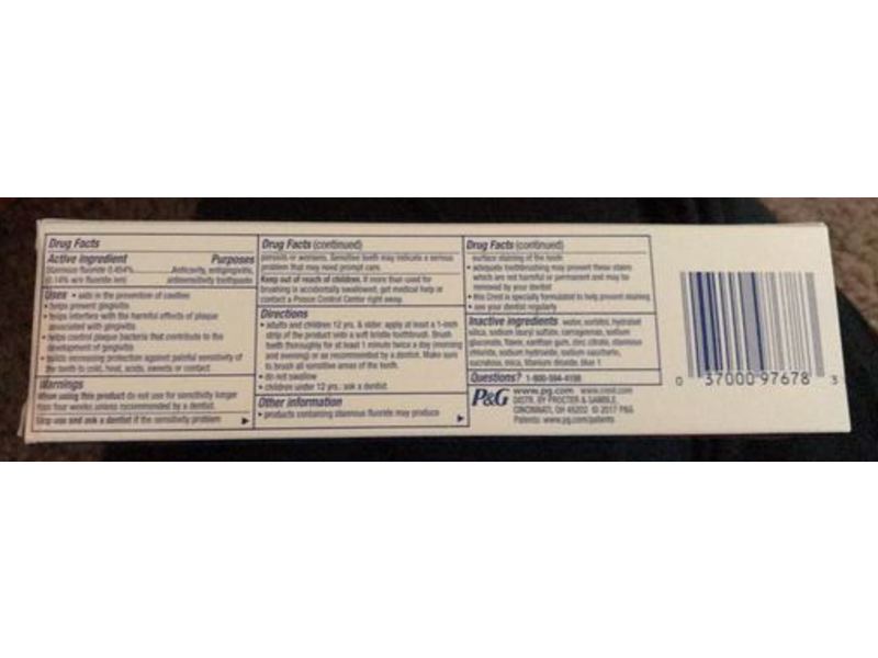 Crest Pro-Health Whitening Power Toothpaste, 4.6 oz / 130 g