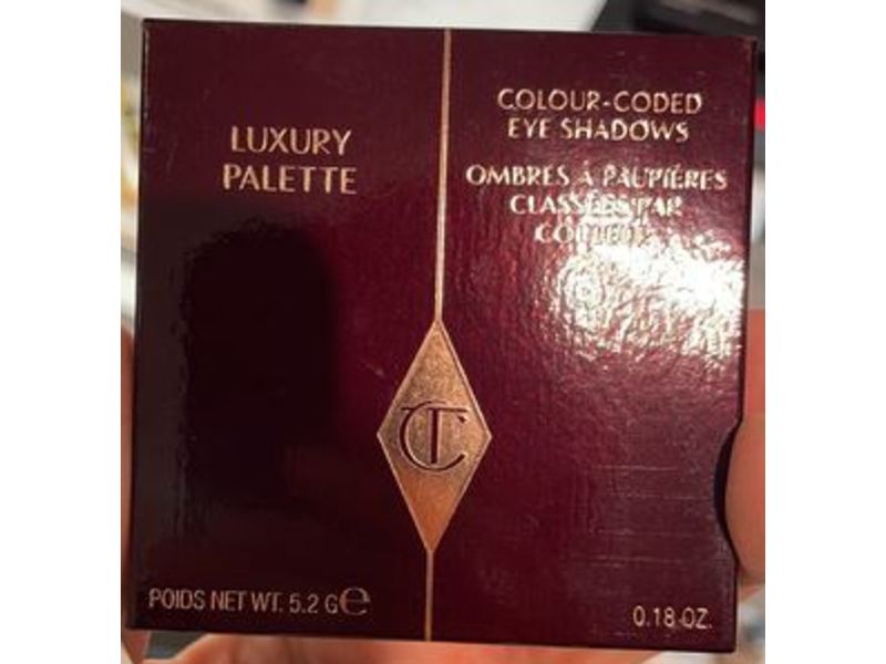 Charlotte Tilbury Luxury Palette, The Rock Chick, 0.18 oz/5.2 g