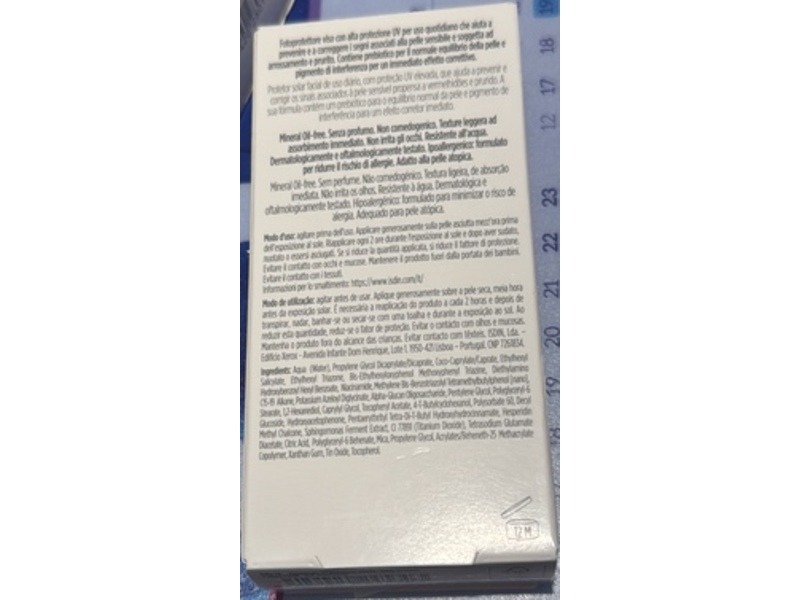 ISDIN Fotoultra Redness Sunscreen, SPF 50 PA++++, 50 mL