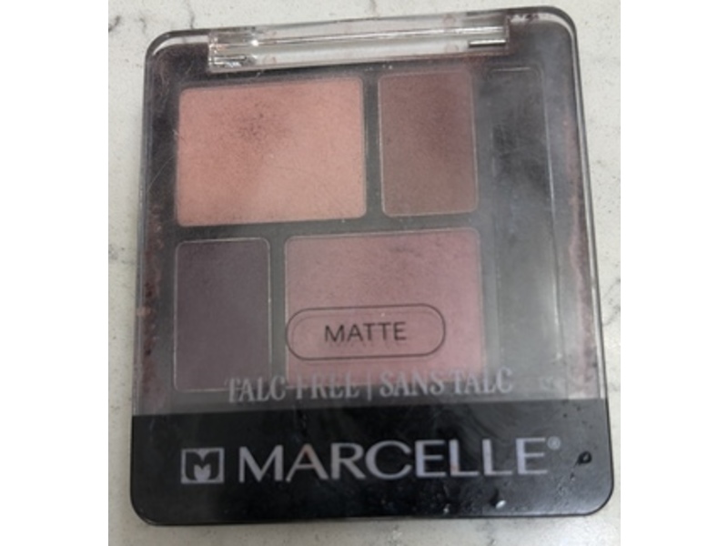 Marcelle Matte Talc Free Quintet Eyeshadow, Cherry Blossom, 0.2 oz/5.6 g