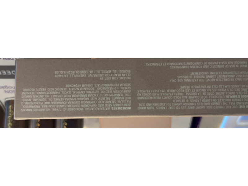 Rose Inc Lash Lift Serum Mascara, Ultra-Black, 0.36 fl oz/10.7 mL