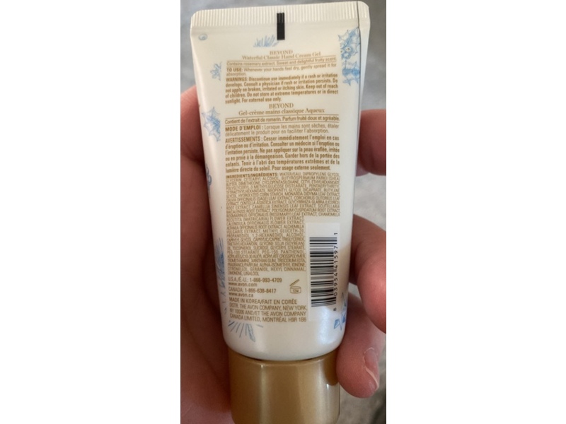 Avon Passion & Beyond Classic Hand Cream Gel, Waterful, 1 fl oz/30 mL