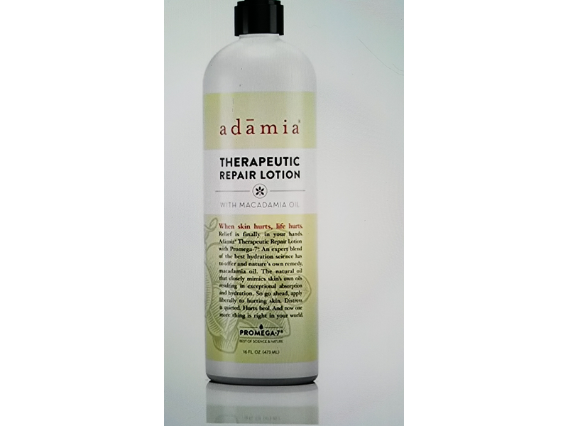 Adamia Therapeutic Repair Lotion, Macadamia Oil, Promega-7, 16 fl oz/473 mL